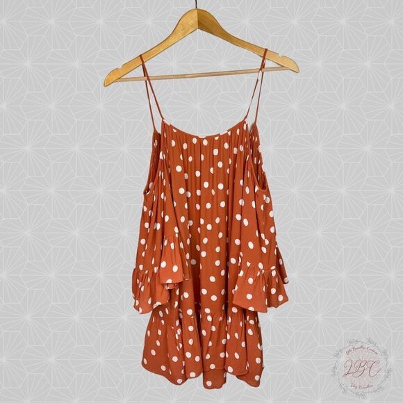 Tularosa Polka Dot Mini Dress - Picture 8 of 16